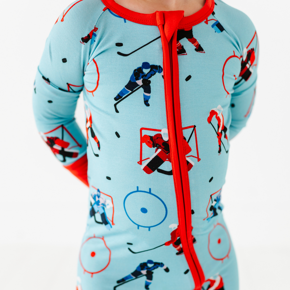 Baby Hockey Pajamas by Kiki and Lulu