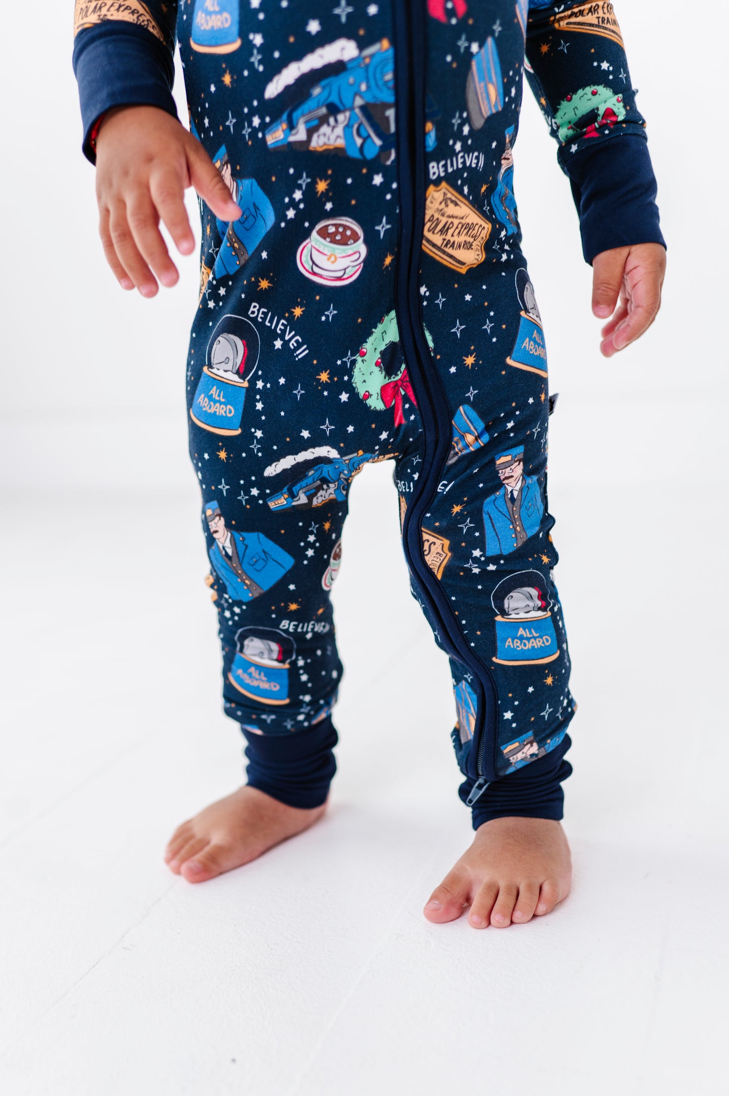 Holiday Express Train Pajamas by Kiki and Lulu