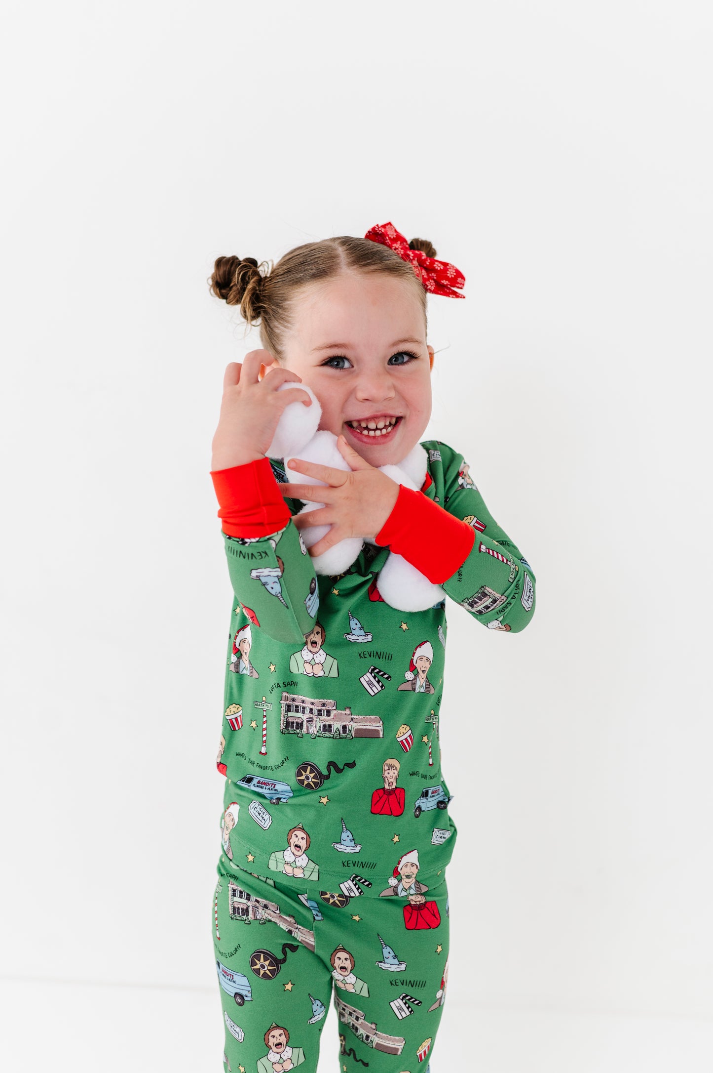 Holiday  Movies Kids Pajamas By Kiki and Lulu