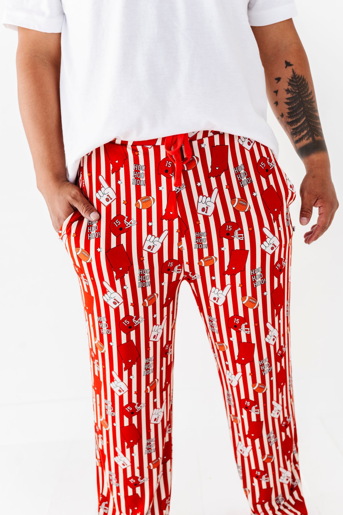 Game Day In Indiana Mens Lounge Pants