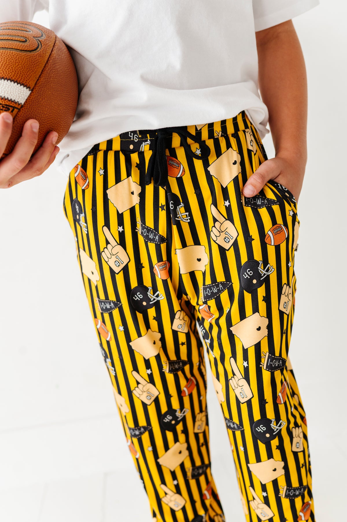 Game Day In Iowa Boys Lounge Pants
