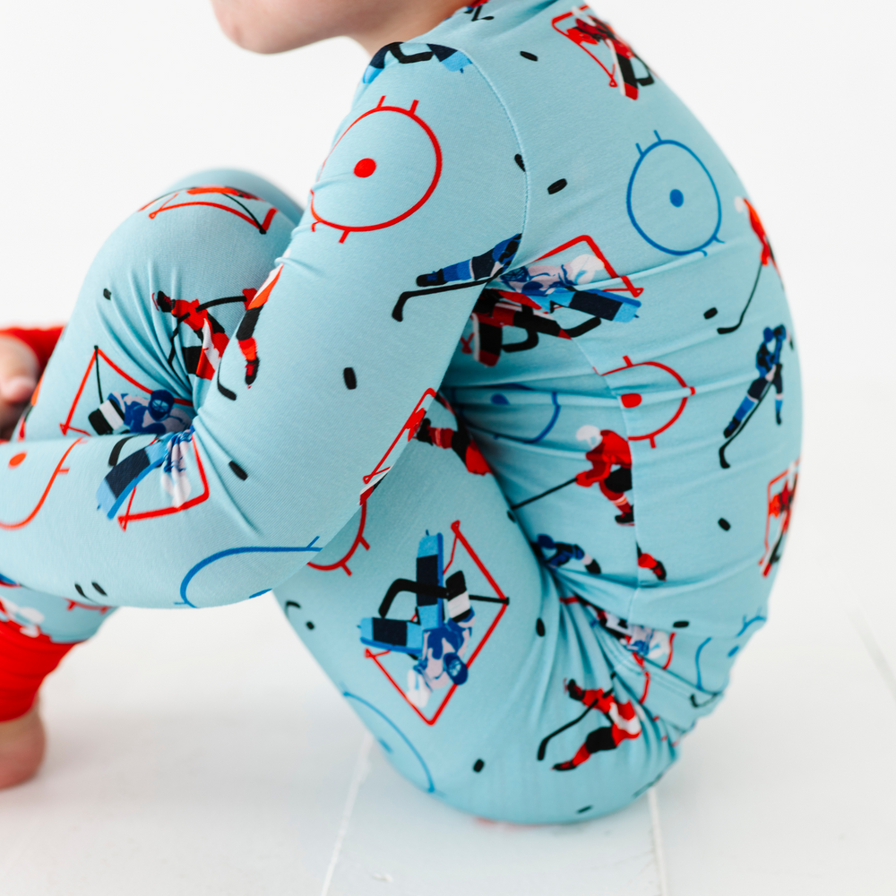 Kids Hockey pajamas by Kiki and Lulu