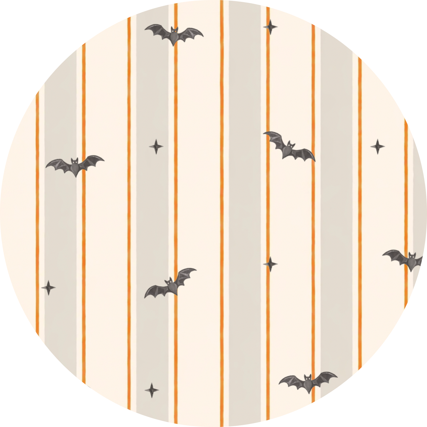 Kids Halloween PJs with bats print for siblings in soft bamboo fabric
