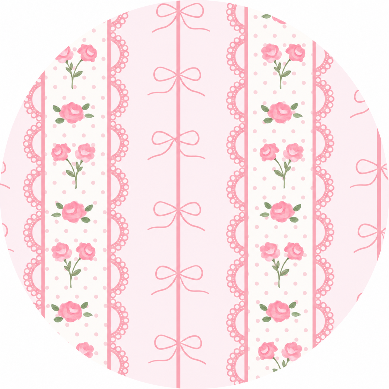 Kids Pink PJs with Forget Me Knot Print