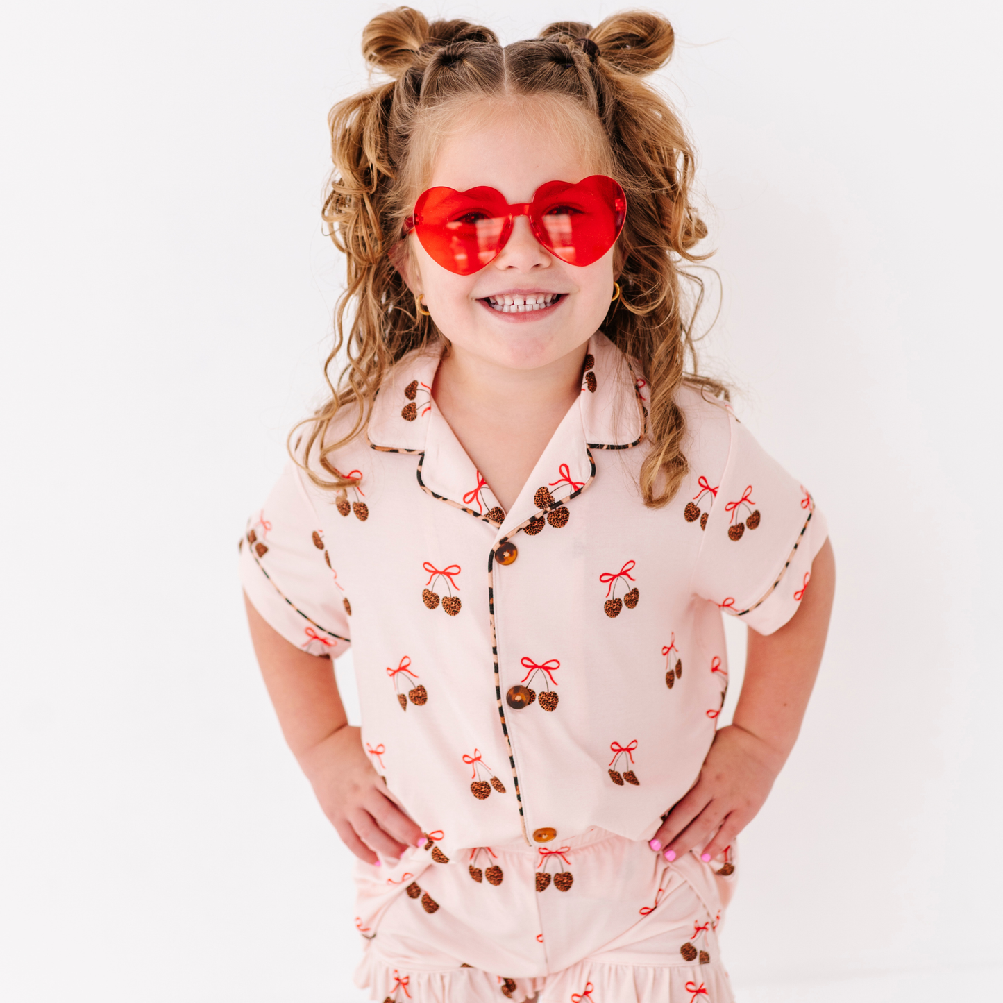 Leopard Love Button Down Short Pajamas