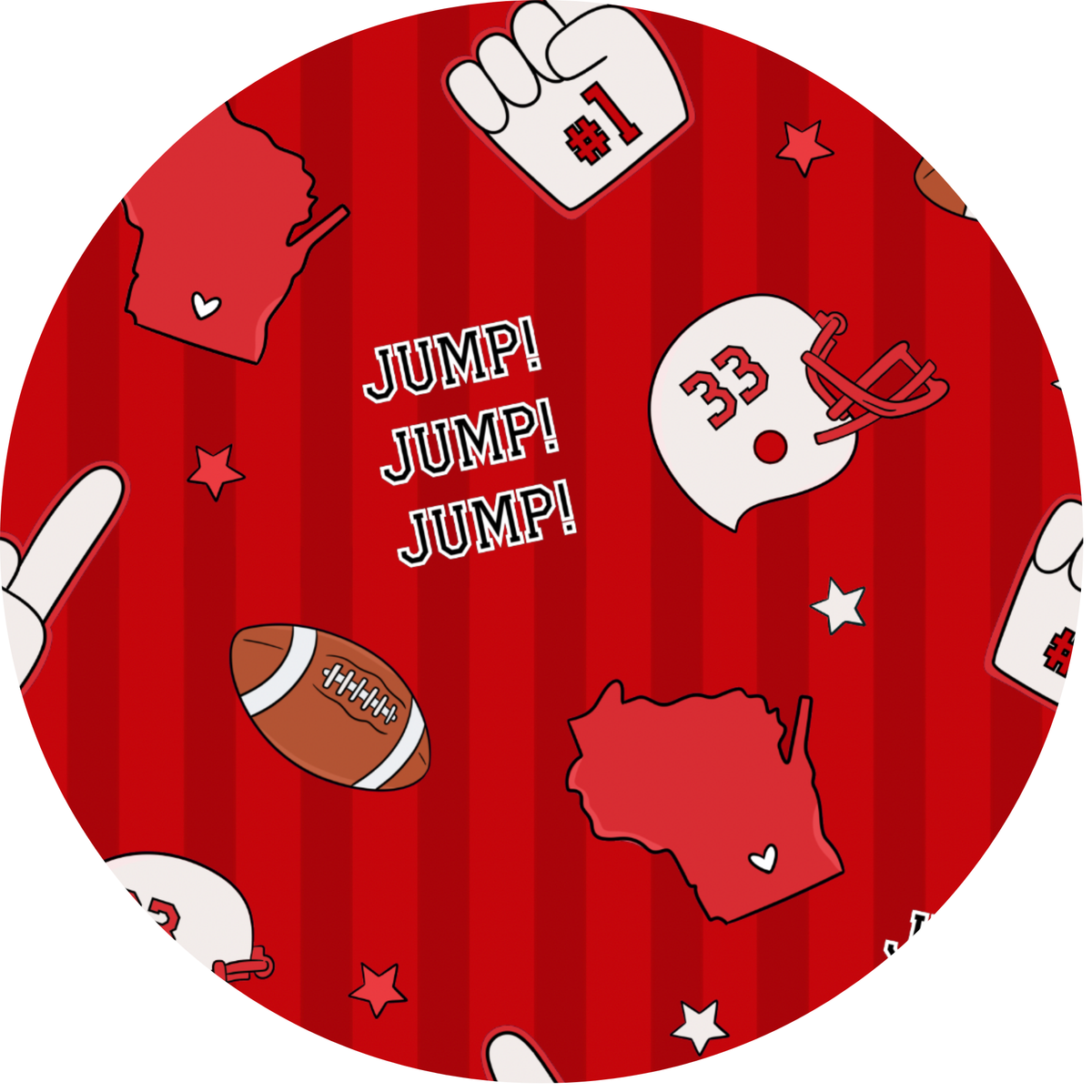 Game Day in Madison Kids Pajamas