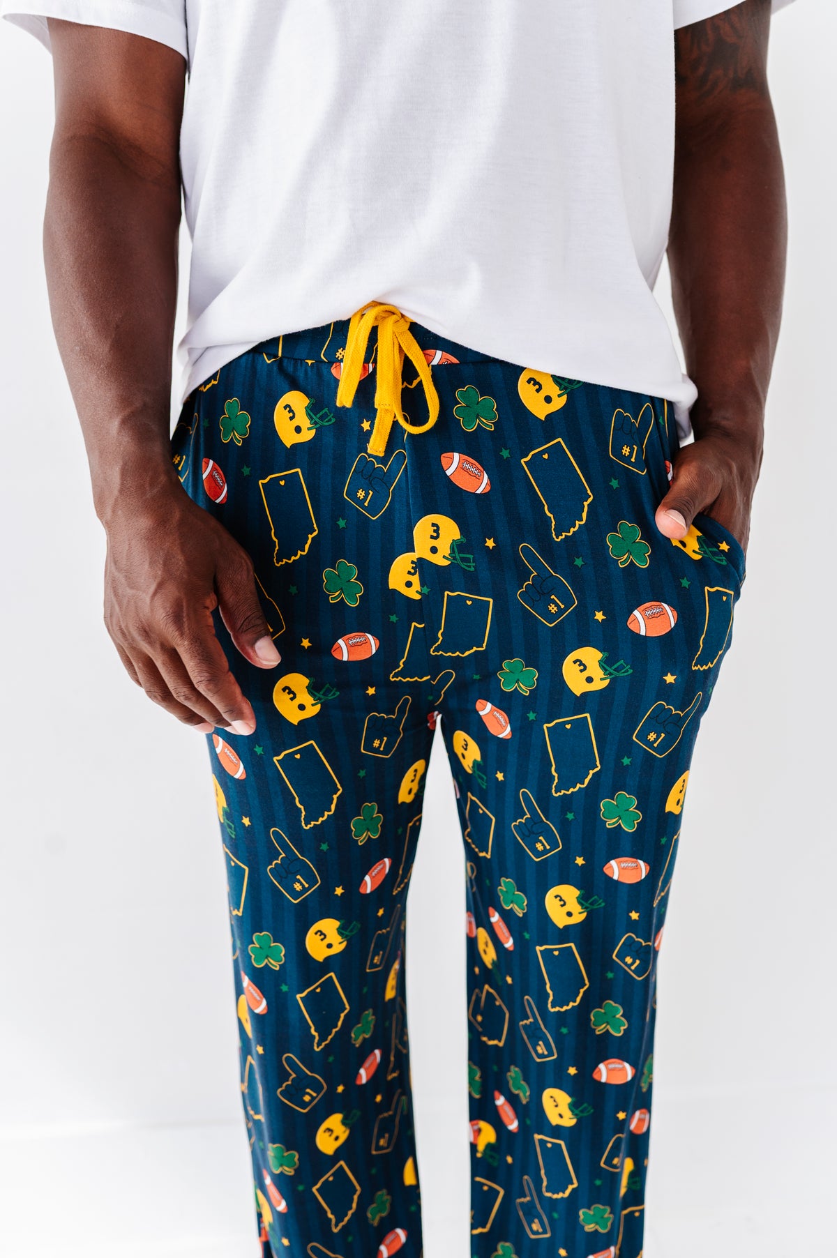 Game Day In South Bend Mens Lounge Pants