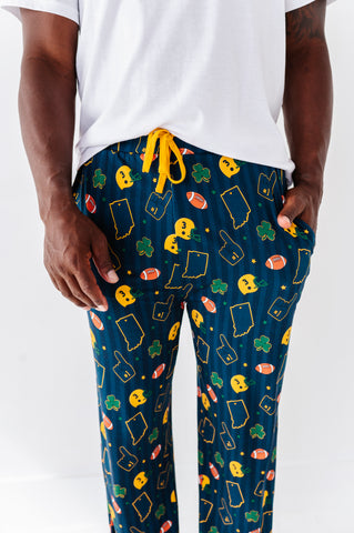 Game Day In South Bend Mens Lounge Pants