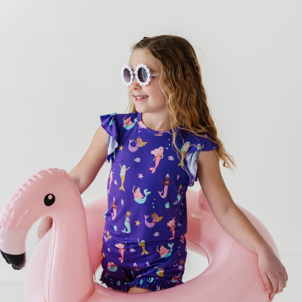 
                      
                        Mermaid in the U.S.A. Short Ruffle Pajamas Toddler/Kids
                      
                    