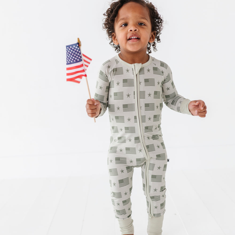 
                      
                        Military Flag Baby Pajamas 3
                      
                    