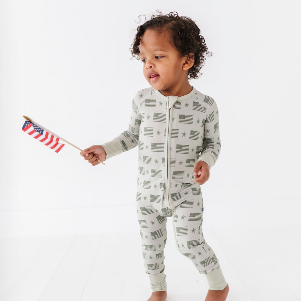 
                      
                        Military Flag Baby Pajamas 5
                      
                    