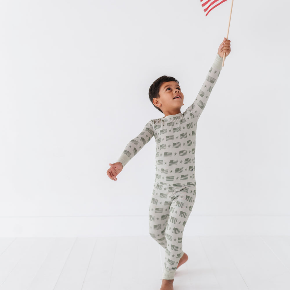 
                      
                        Military Flag Pajamas By Kiki and Lulu
                      
                    