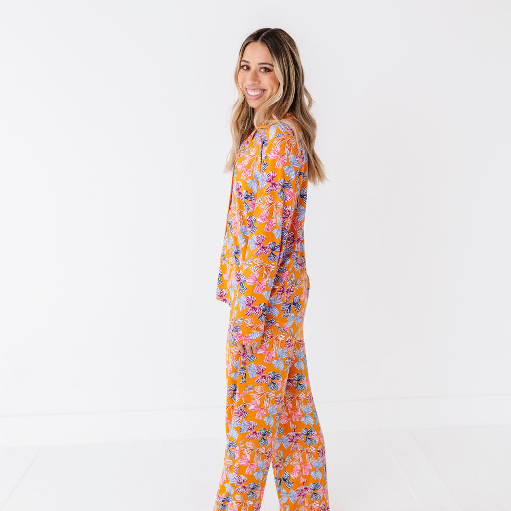 
                      
                        Mustard Bow Mom Pajamas Kiki Lulu
                      
                    