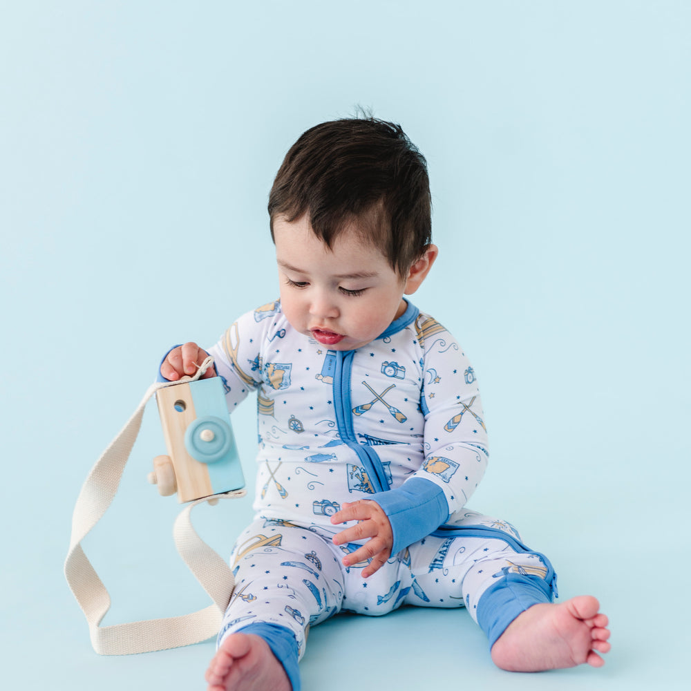 
                      
                        Nautical Baby Pajamas by Kiki and Lulu
                      
                    