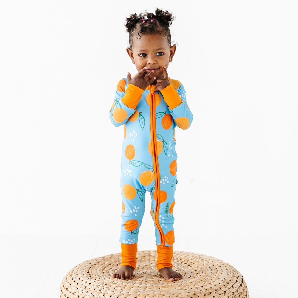 
                      
                        Be My Clementine Convertible Footies
                      
                    