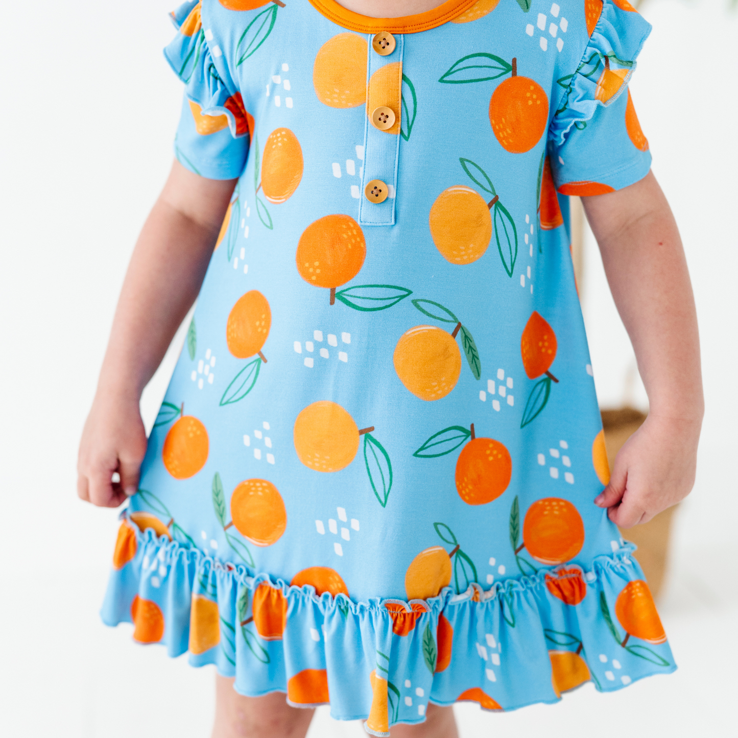 Be My Clementine Gown Toddler/Kids