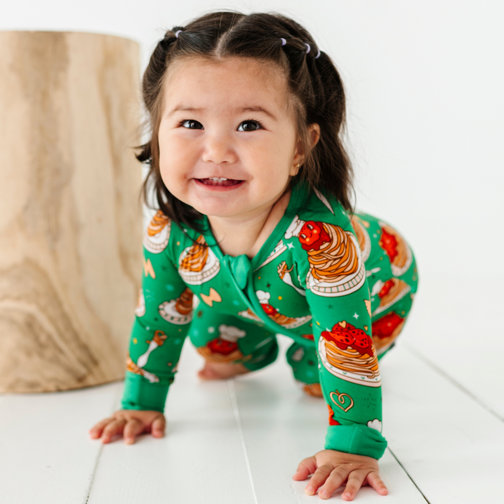 
                      
                        Spaghetti Convertible footies by Kiki and Lulu
                      
                    