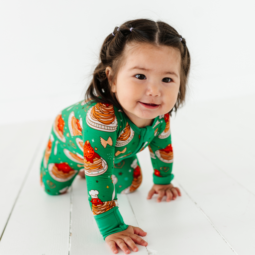 
                      
                        Spaghetti Convertible footies by Kiki and Lulu
                      
                    