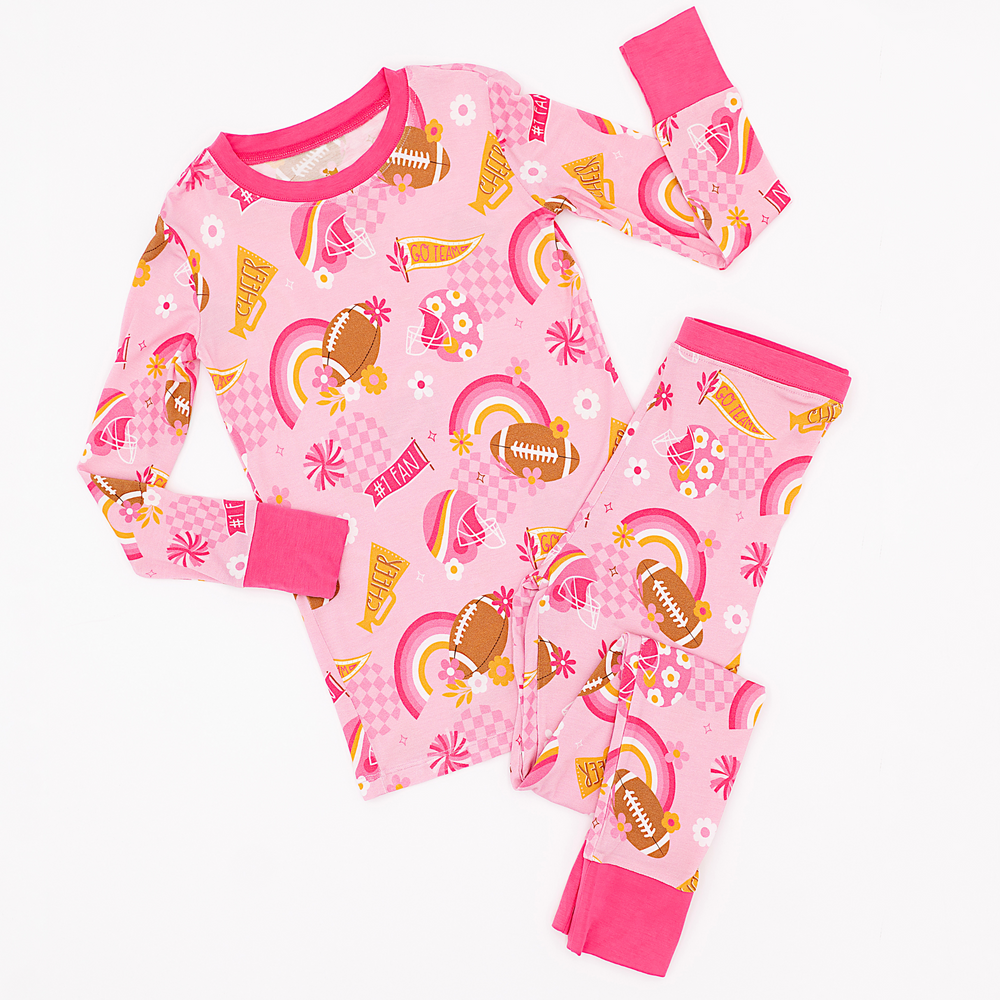 
                      
                        Pink Football Pajamas by Kiki and Lulu
                      
                    