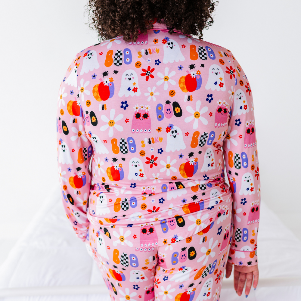 Retro Ghost Mom Pajamas Mom Matching