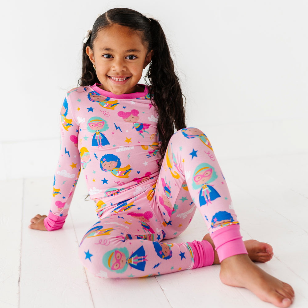 Superhero Pajamas for kids by Kiki and Lulu