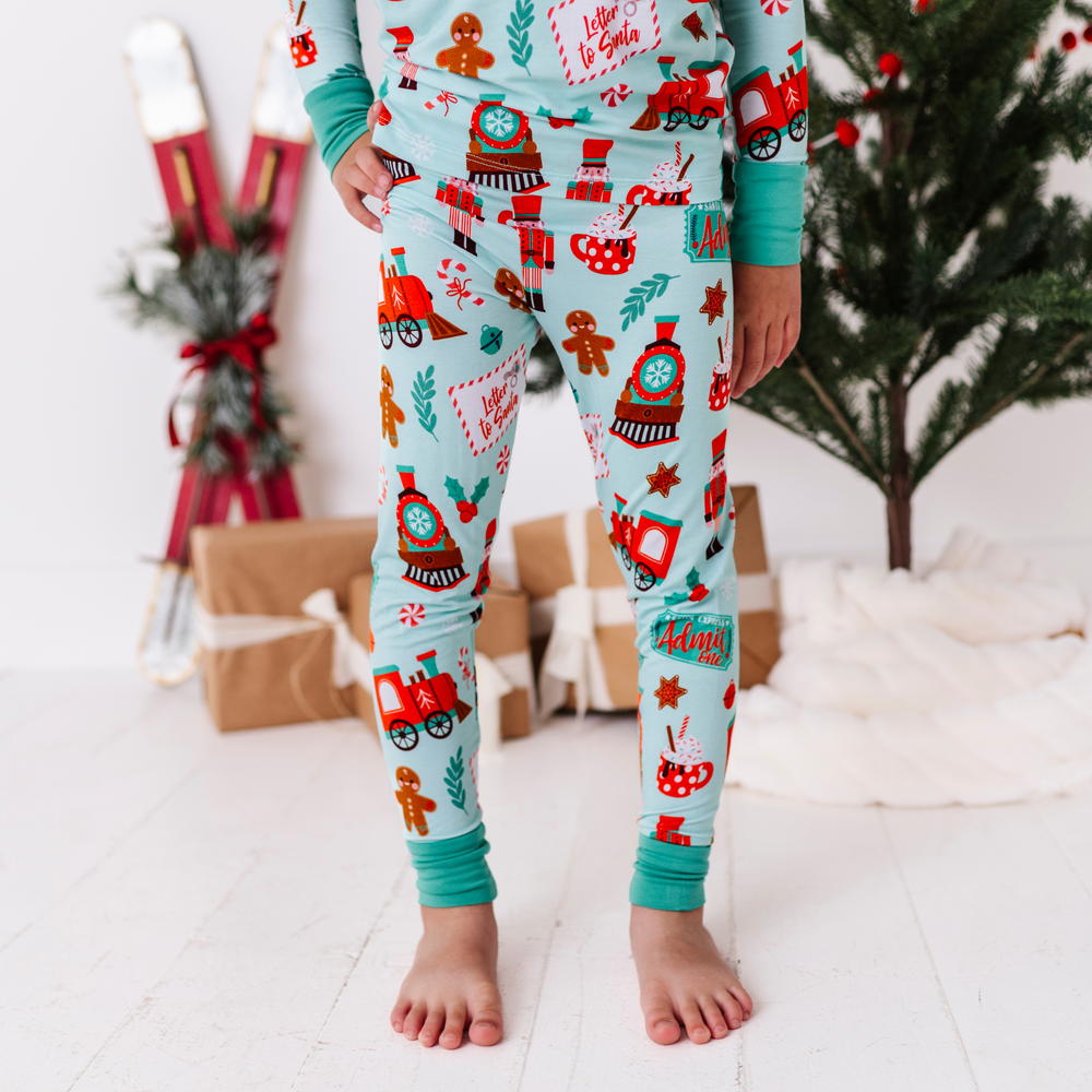 
                      
                        Christmas Train Pajamas by Kiki and Lulu
                      
                    