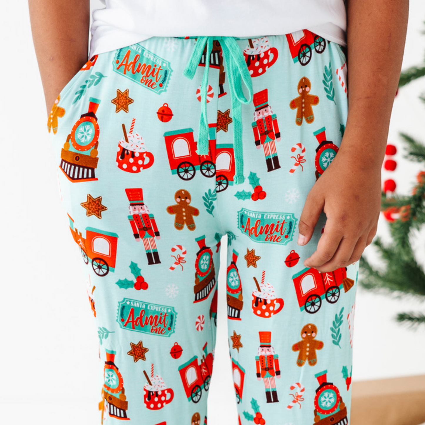 Christmas Express Lounge Pants - Bigger Kids