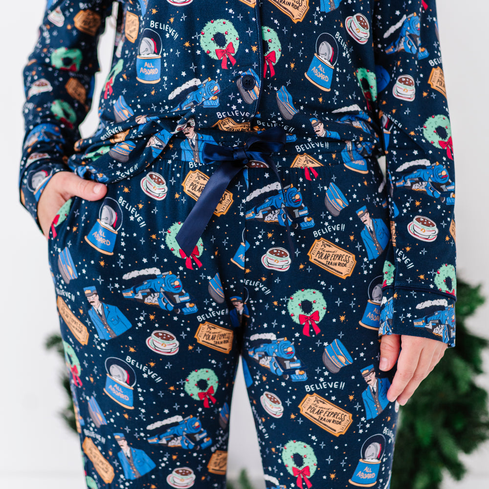 Polar Express Pajamas by Kiki and Lulu