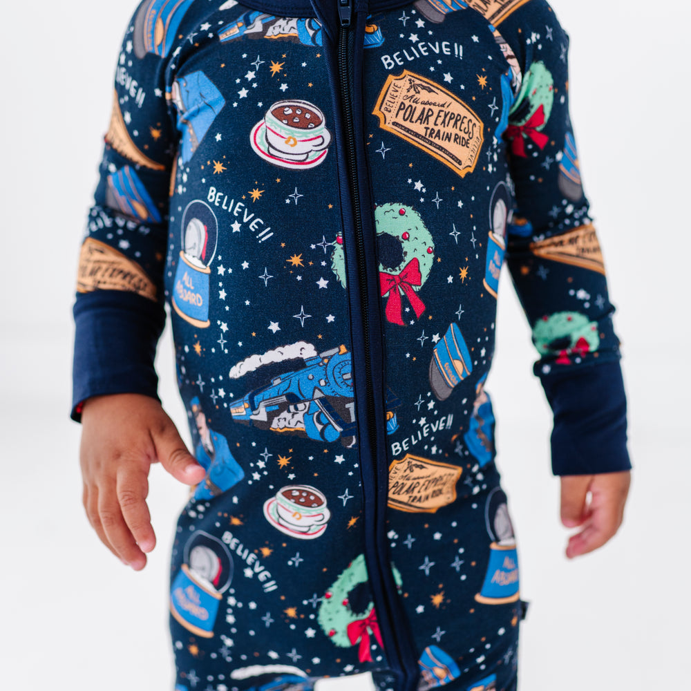 Holiday Express Train Pajamas by Kiki and Lulu