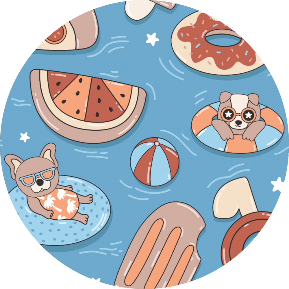 
                      
                        Poolside Pawty Kids Pajamas
                      
                    