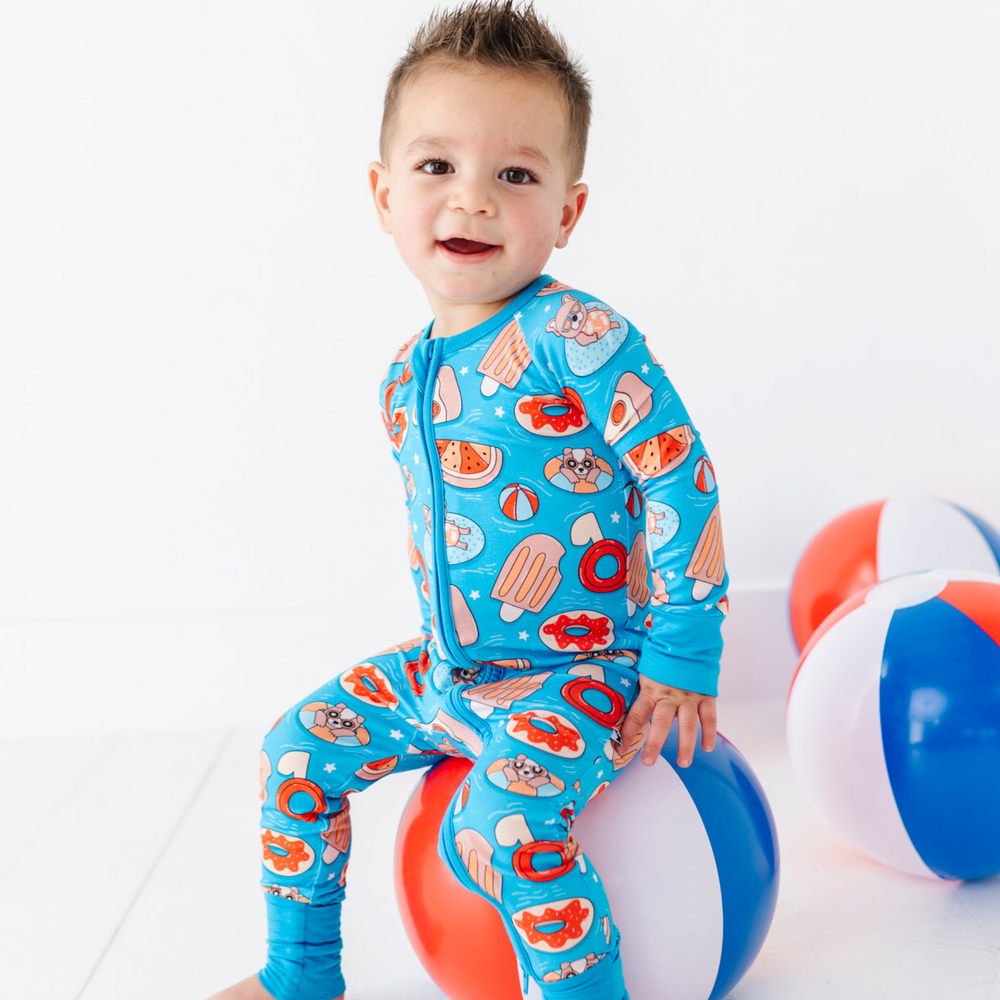 Poolside Pawty Convertible Footies