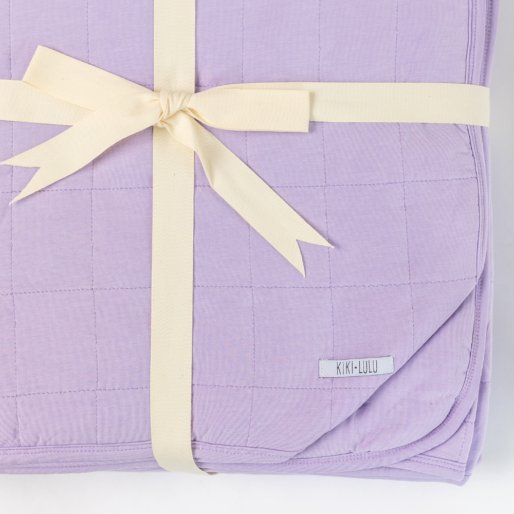 Adult Quilted Blanket - Perfect Purple