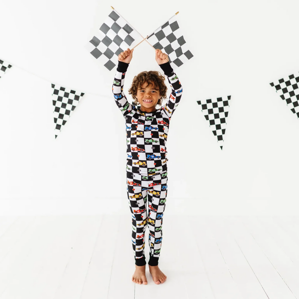 
                      
                        Checker Valentine Pajamas By Kiki and Lulu
                      
                    