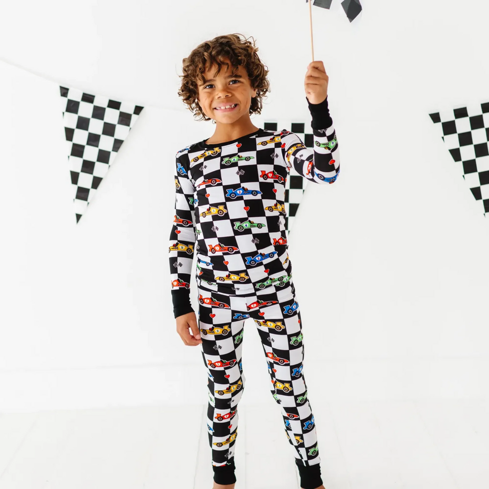 
                      
                        Checker Valentine Pajamas By Kiki and Lulu
                      
                    