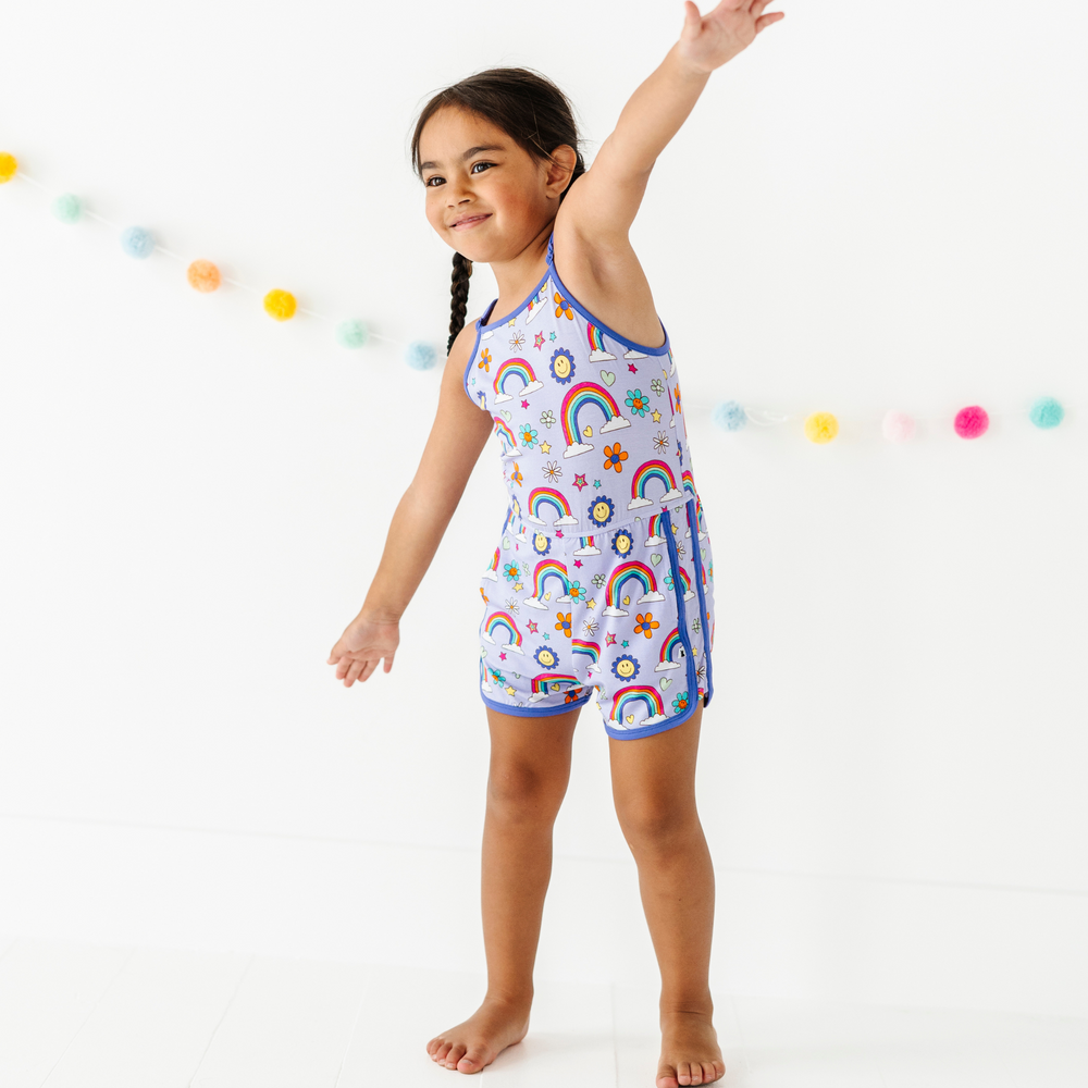 
                      
                        It's All Flowers and Rainbows Short Romper
                      
                    