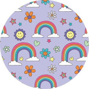 It's All Flowers and Rainbows Bubble Romper