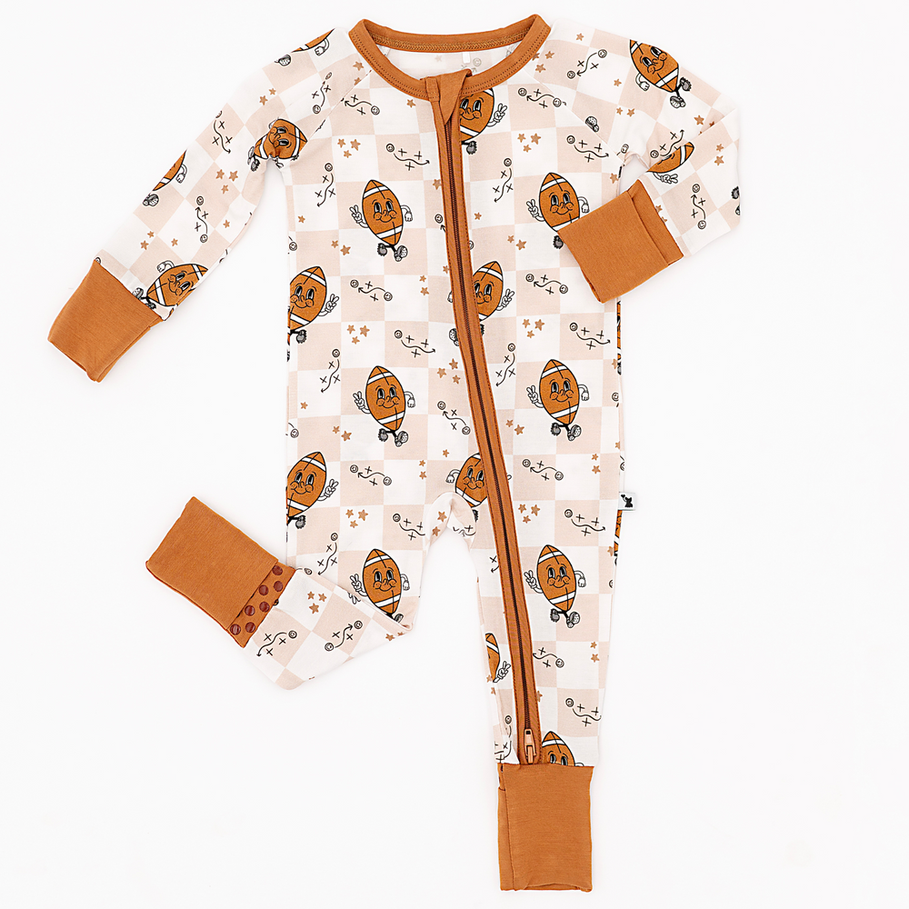 
                      
                        Pigskin Pals Convertible Footies
                      
                    