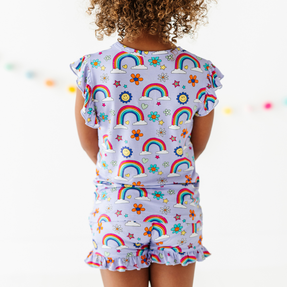 
                      
                        It's All Flowers and Rainbows Ruffle Short Set Toddler/Kids
                      
                    