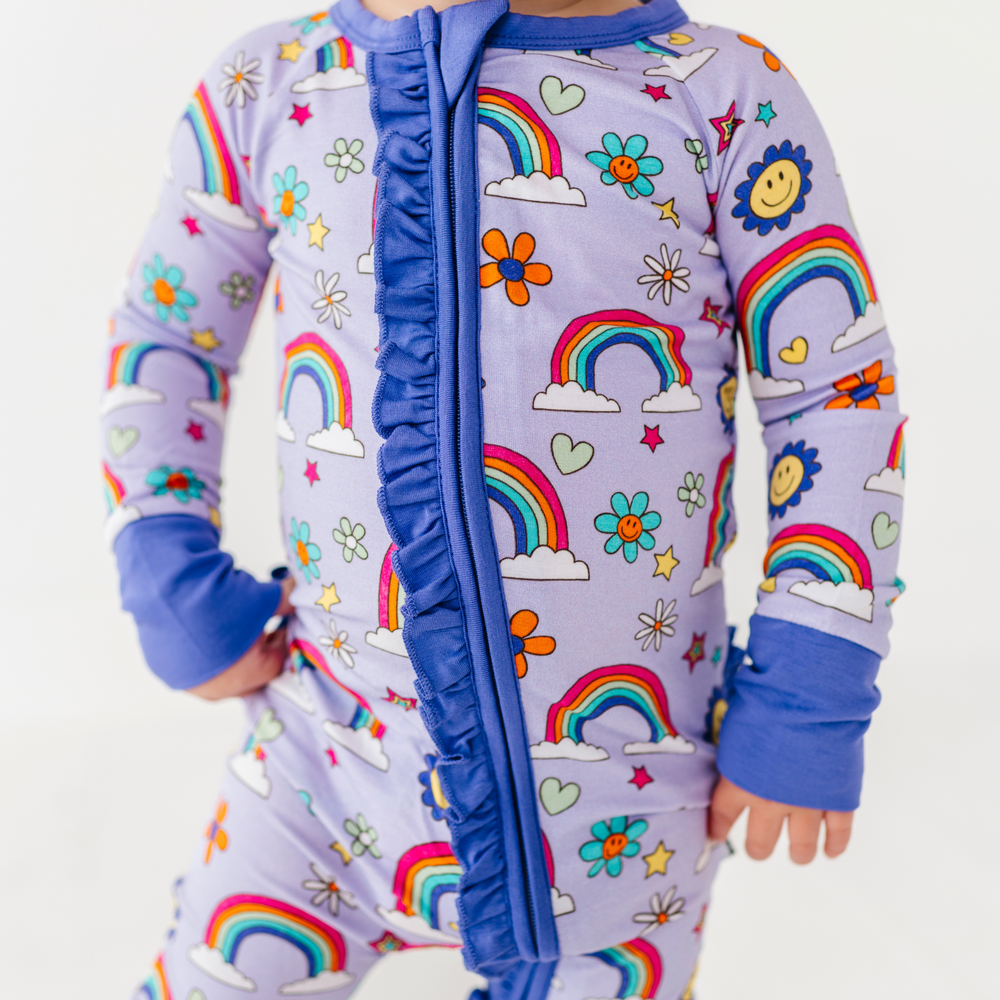 Rainbow Pajamas by Kiki and Lulu