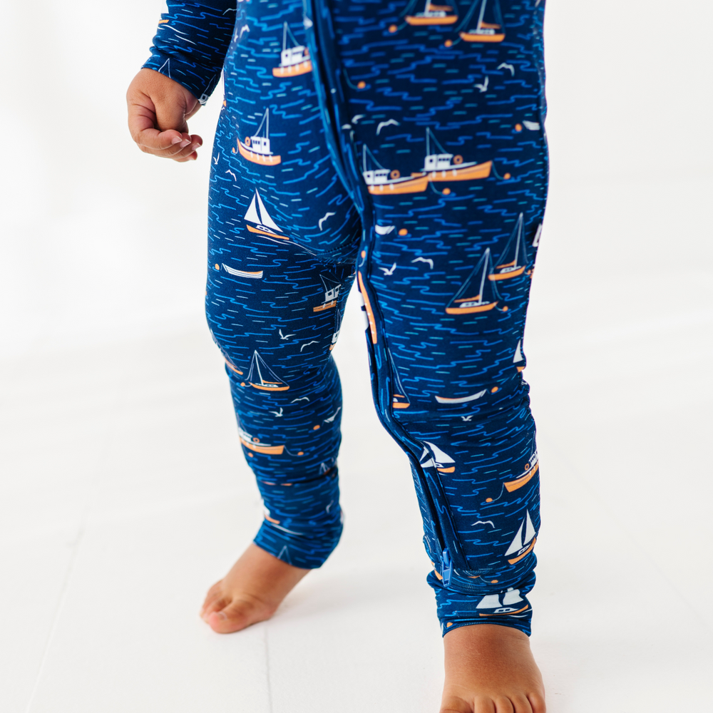 
                      
                        Sailboat footies by Kiki and Lulu
                      
                    