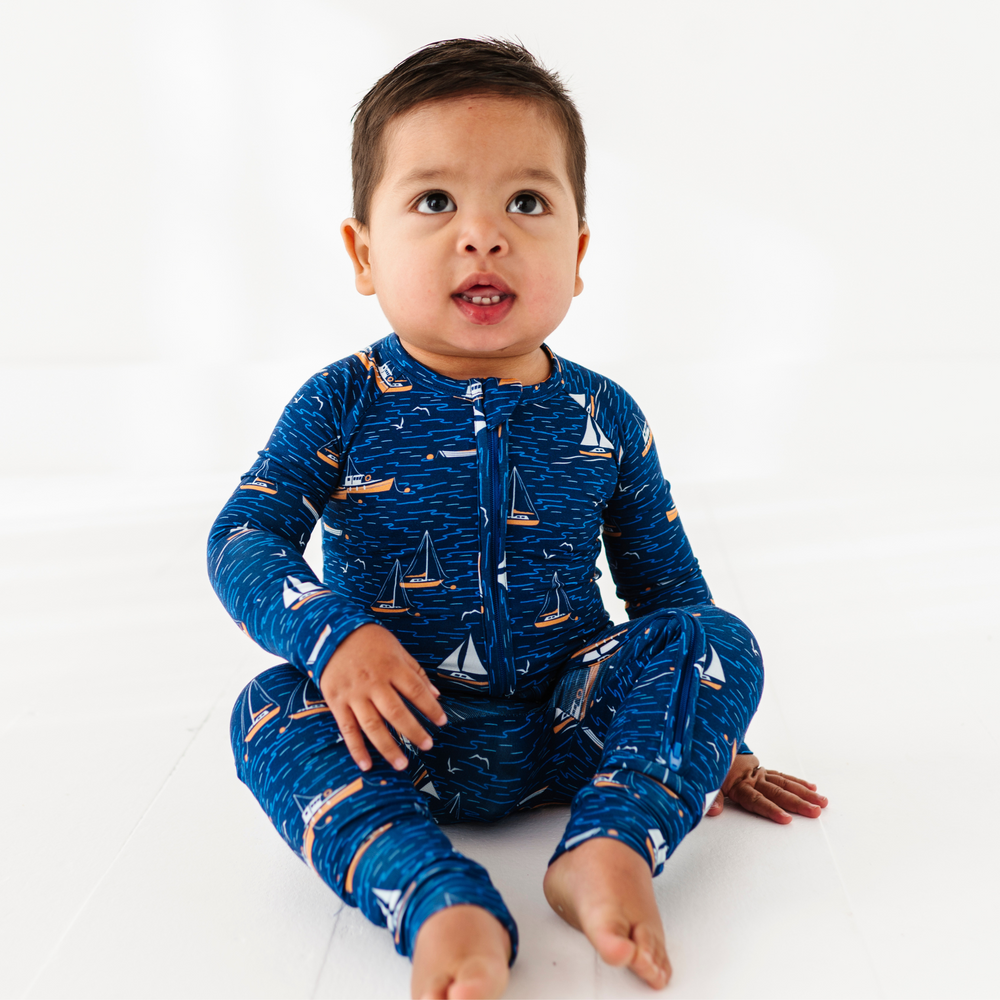 
                      
                        Sailboat footies by Kiki and Lulu
                      
                    