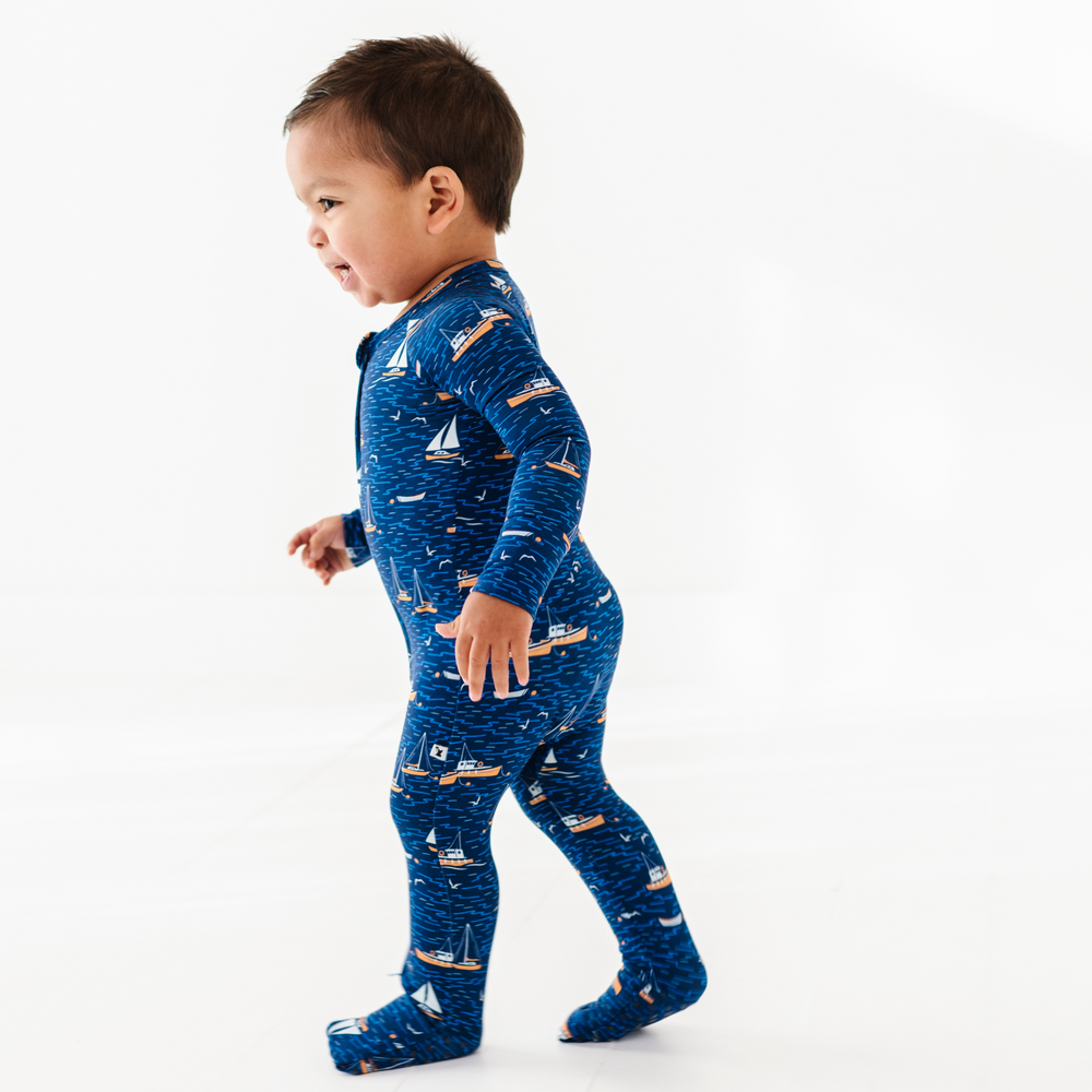 
                      
                        Sailboat footies by Kiki and Lulu
                      
                    