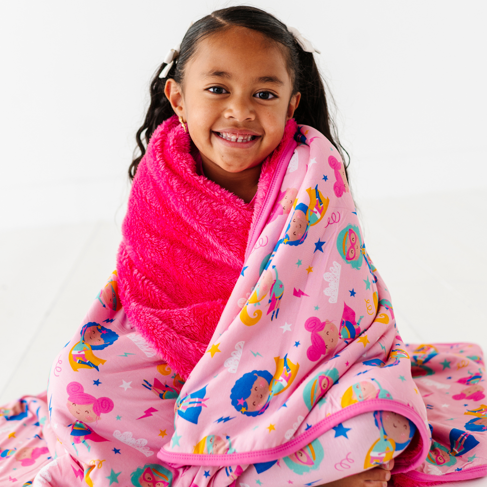 Cozy & Courageous Plush Blanket