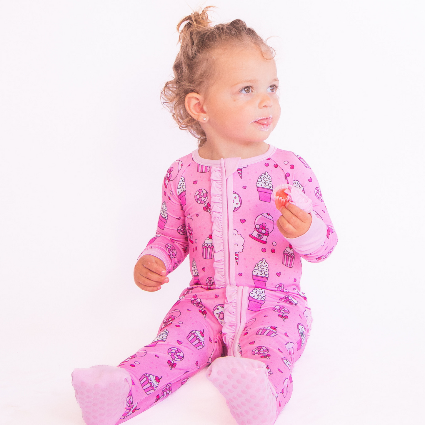 Kiki+Lulu x Rydel SWEETIE Convertible Footies with Ruffle