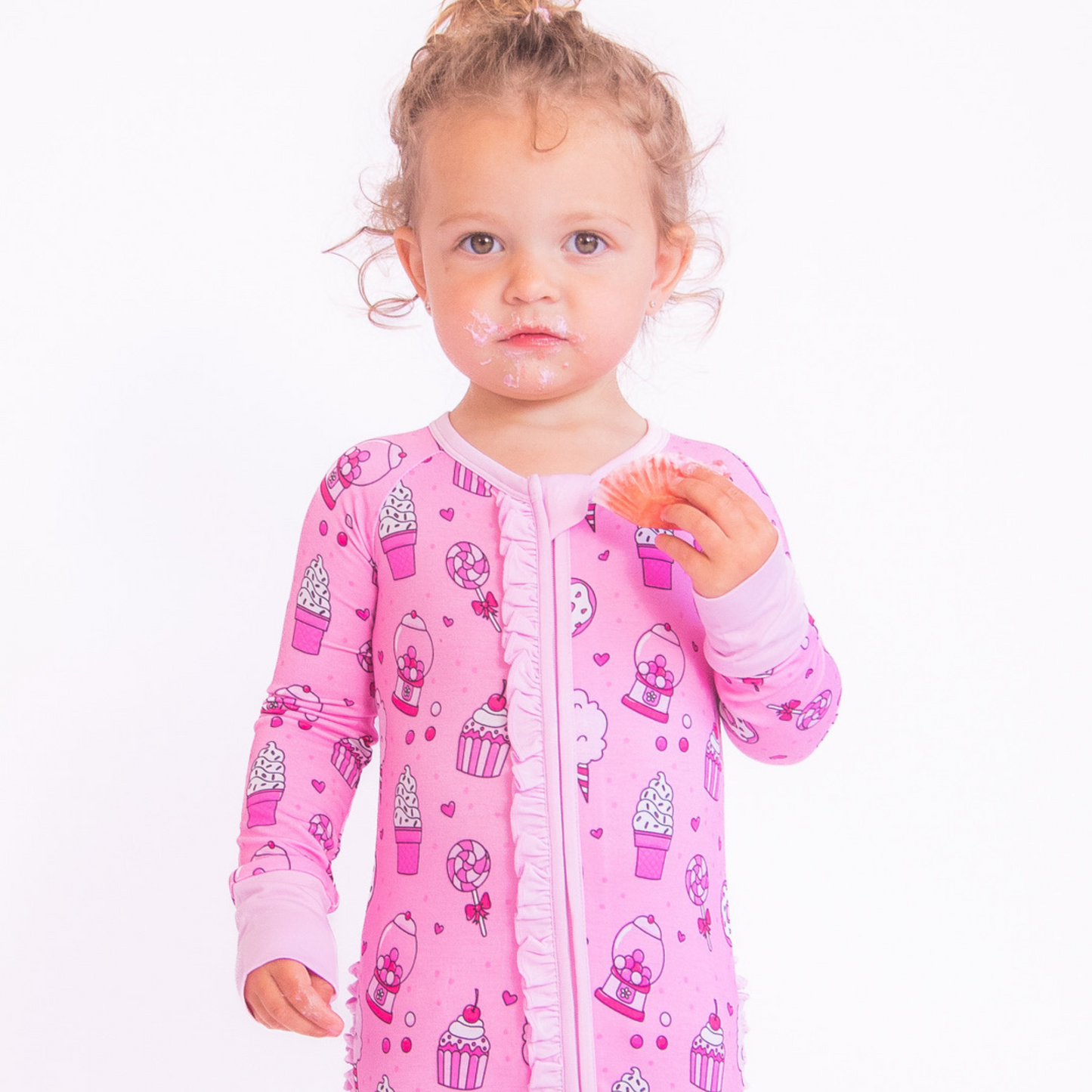 Kiki+Lulu x Rydel SWEETIE Convertible Footies with Ruffle