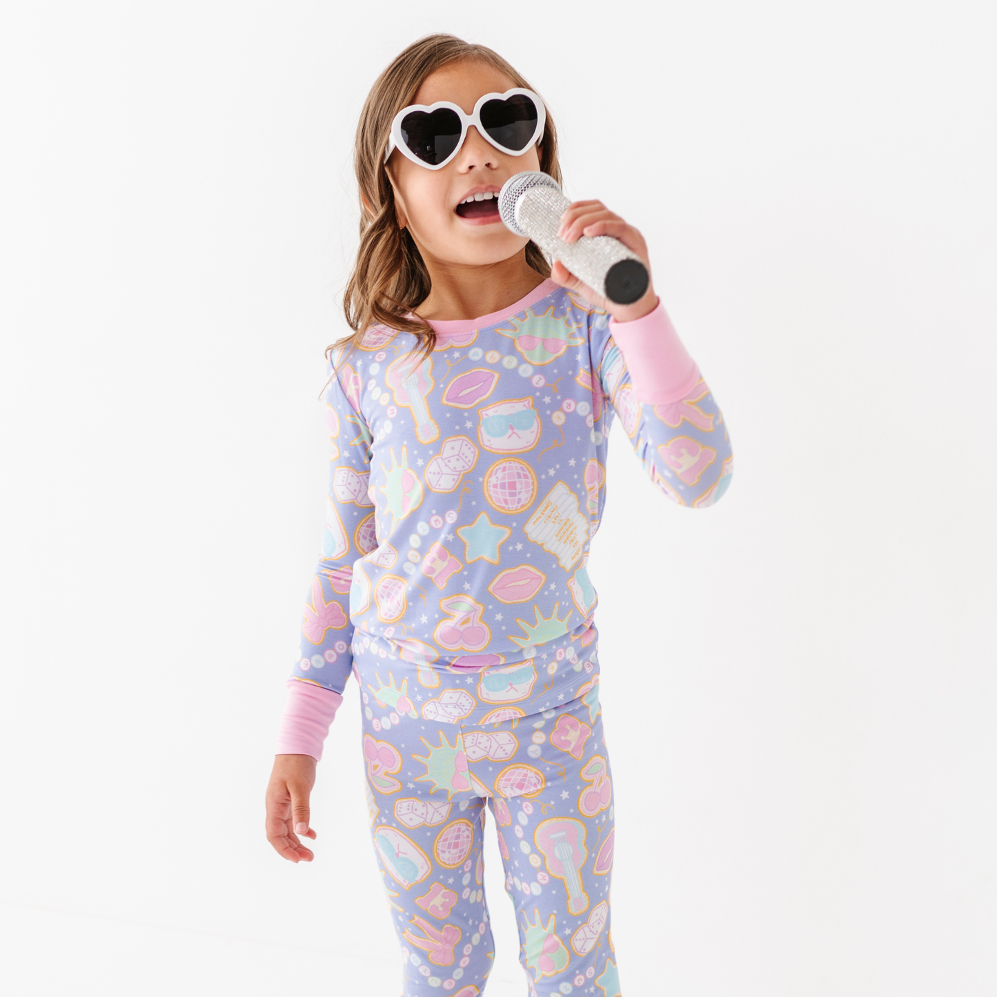 Lavender Haze (Kiki+Lulu's Version) Kids Pajamas