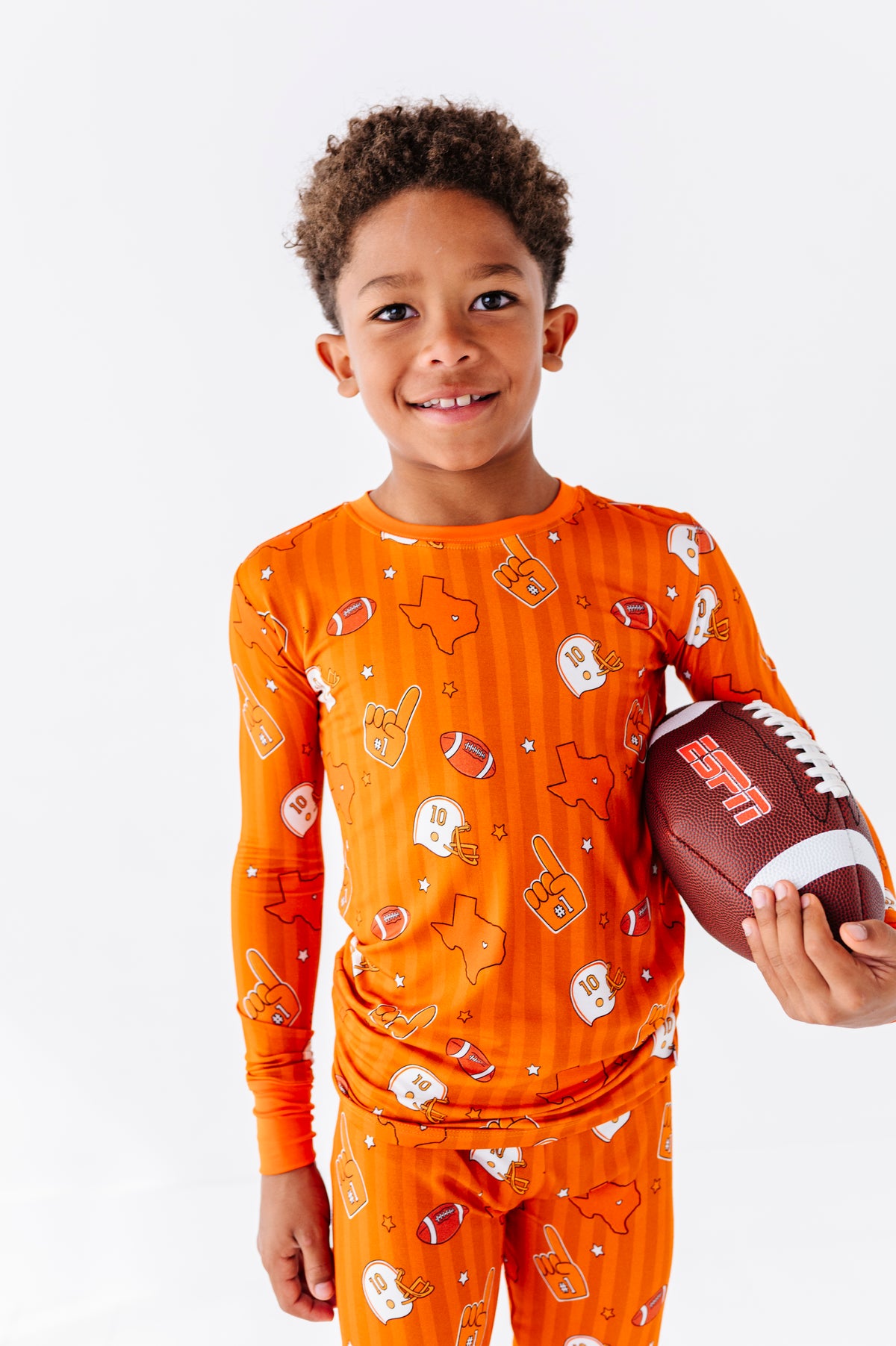 Game Day in Austin Kids Pajamas