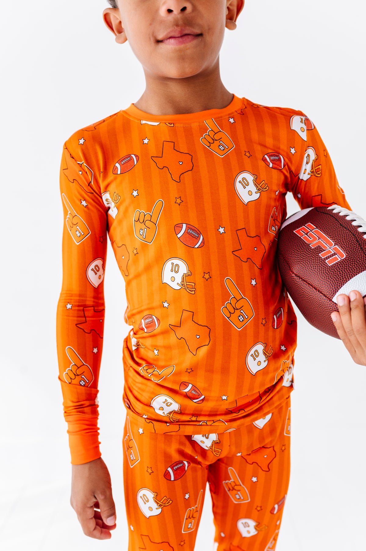 Game Day in Austin Kids Pajamas