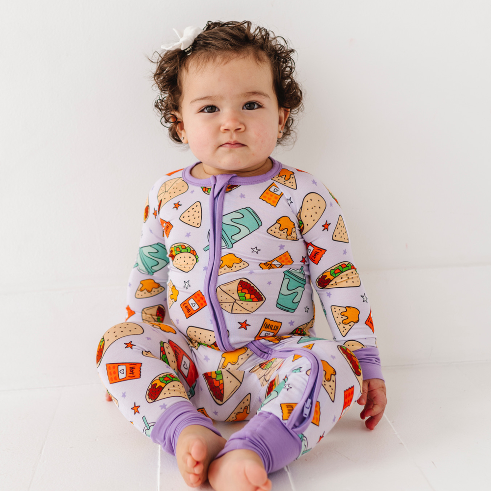 Nacho Basic Jammies Convertible Footies- PREORDER EST Ship Early March