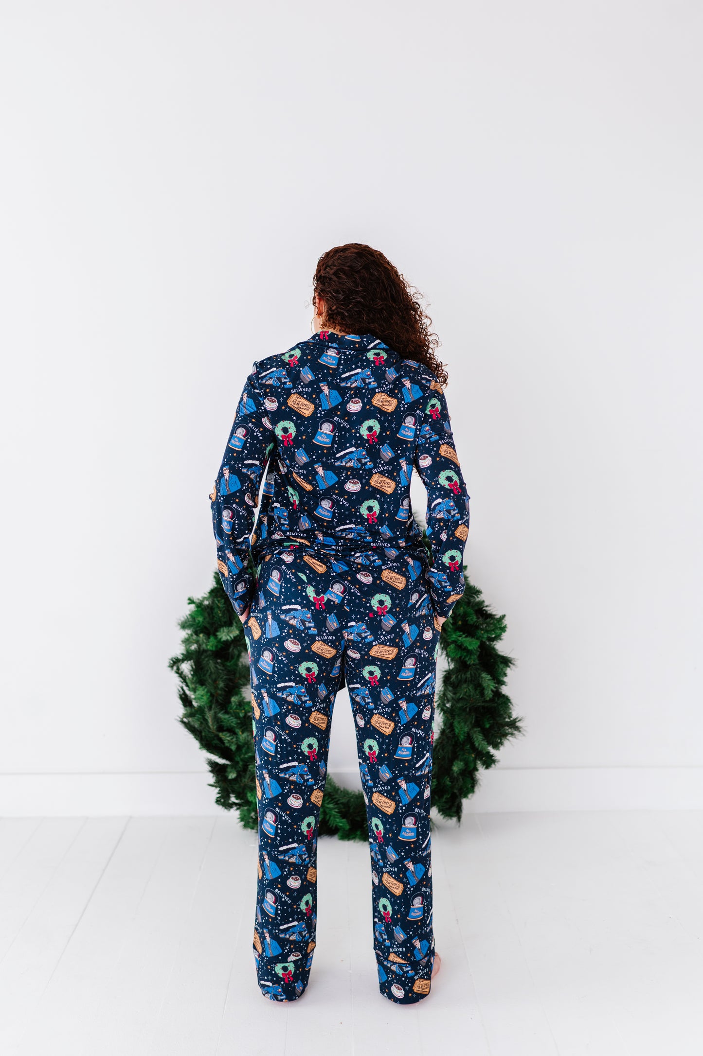 Women Train Express Pajamas by Kiki and Lulu